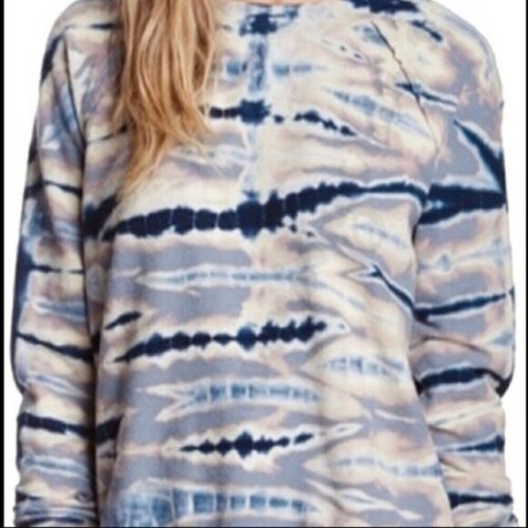 Young Fabulous & Broke Shaka Tie Dye Cozy Top Size M - Picture 4 of 8